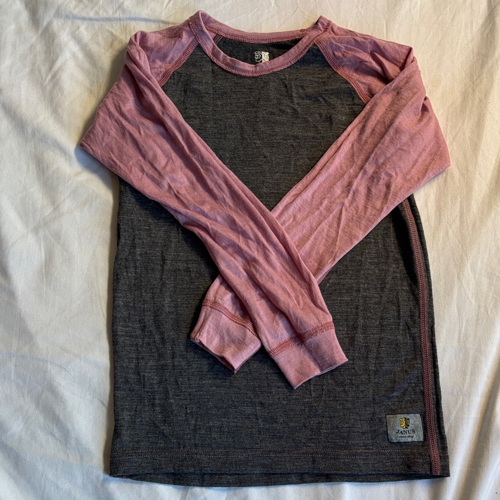Janus 100% Merino Wool Long Sleeve Shirt